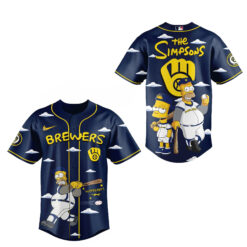 Alternative view of Milwaukee Brewers The Simpson 2026 Limited Edition Jersey| Jogger | Cap