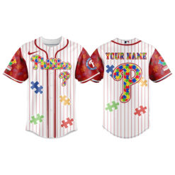 Alternative view of Philadelphia Phillies Autism Awareness 2026 Limited Edition Jersey| Jogger | Cap