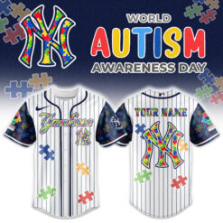 New York Yankees Autism Awareness 2026 Limited Edition Jersey| Jogger | Cap