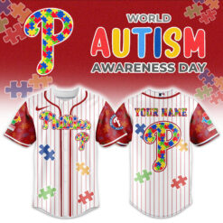 Philadelphia Phillies Autism Awareness 2026 Limited Edition Jersey| Jogger | Cap