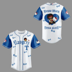 Alternative view of Texas Rangers x BRUNO MARS x HELLO KITTY Jersey | Jogger | Cap