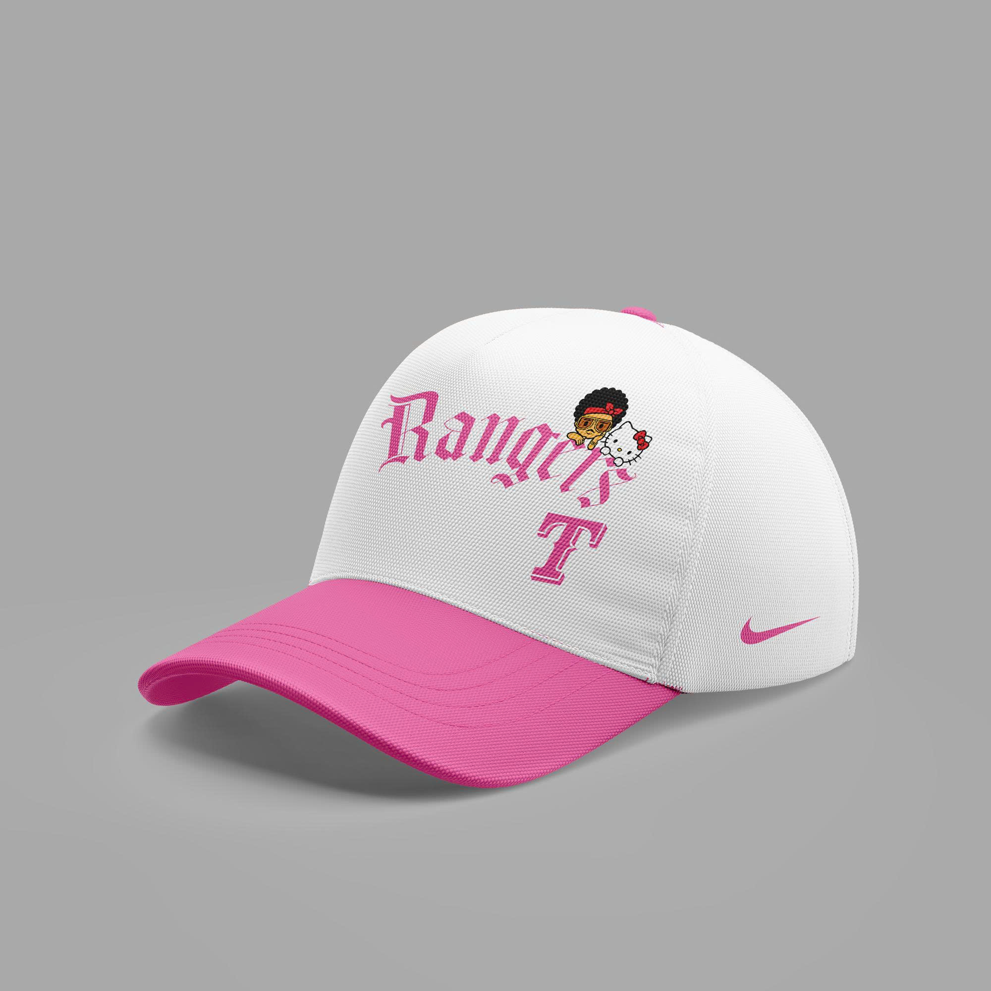 Texas Rangers x BRUNO MARS x HELLO KITTY Jersey | Jogger | Cap - Image 4