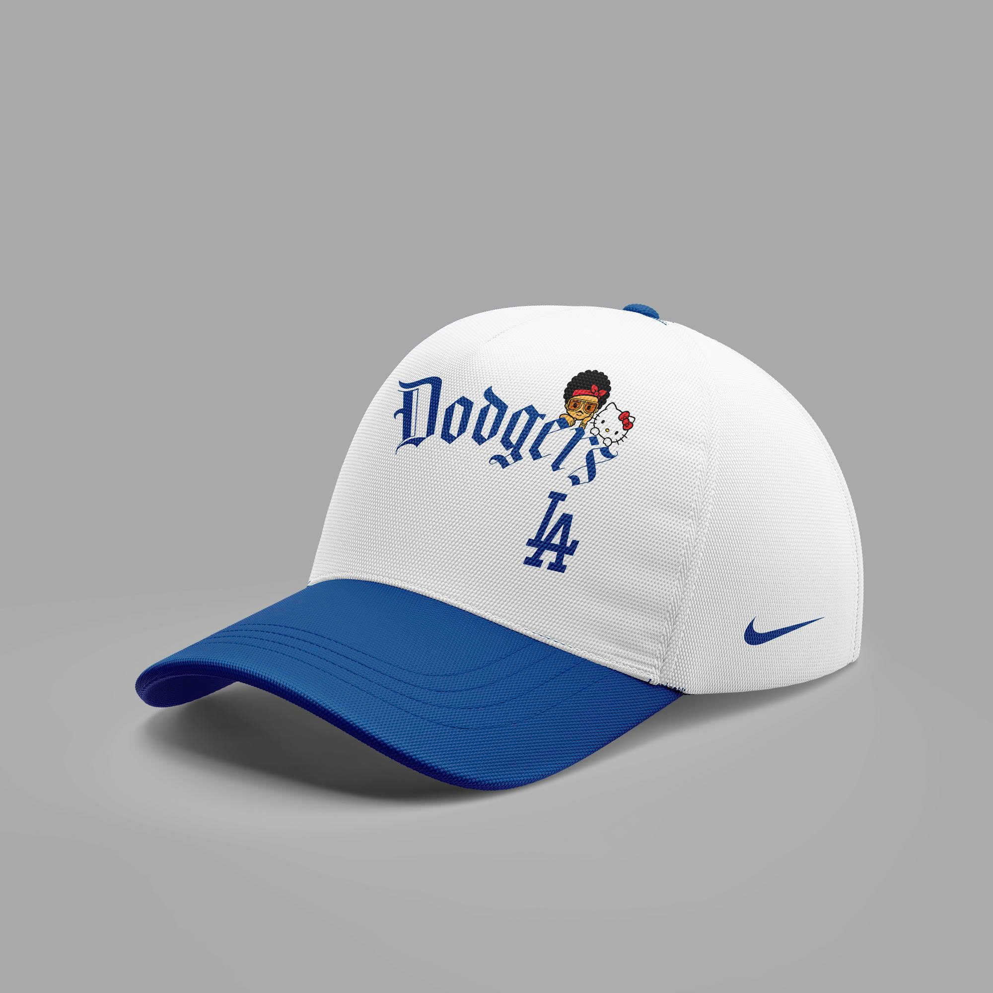 Los Angeles Dodgers x BRUNO MARS x HELLO KITTY Jersey | Jogger | Cap - Image 4