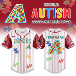 Arizona Diamondbacks Autism Awareness 2026 Limited Edition Jersey| Jogger | Cap