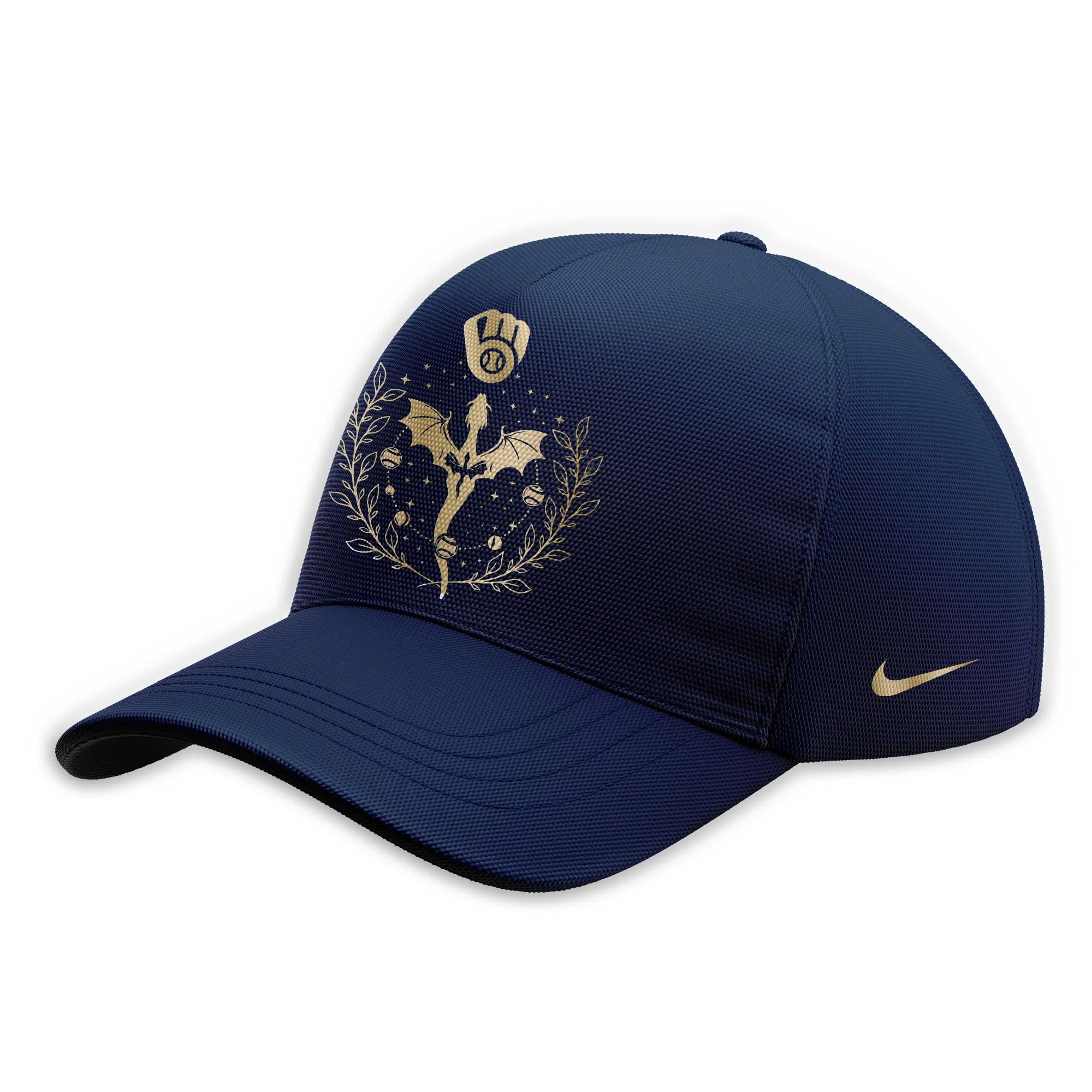 Milwaukee Brewers Fourth Wings Night Limited Edition Hoodie| Cap | Jogger - Image 3