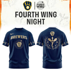 Milwaukee Brewers Fourth Wings Night Limited Edition Tshirt | Cap | Jogger