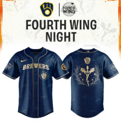 Milwaukee Brewers Fourth Wings Night Limited Edition Jersey| Cap | Jogger