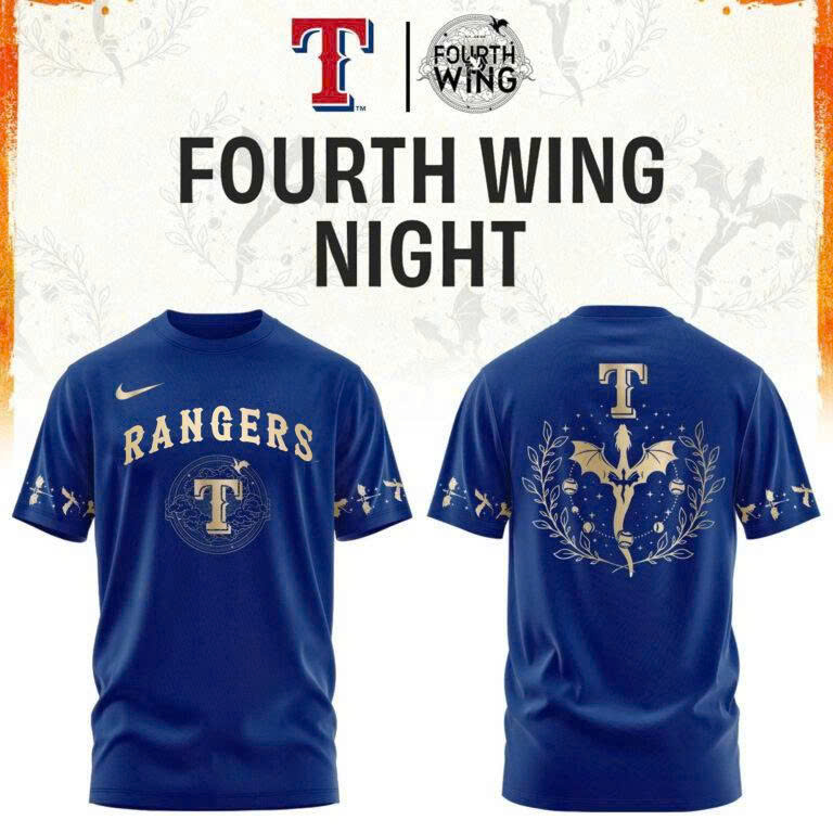 Texas Rangers Fourth Wings Night Limited Edition Tshirt | Cap | Jogger