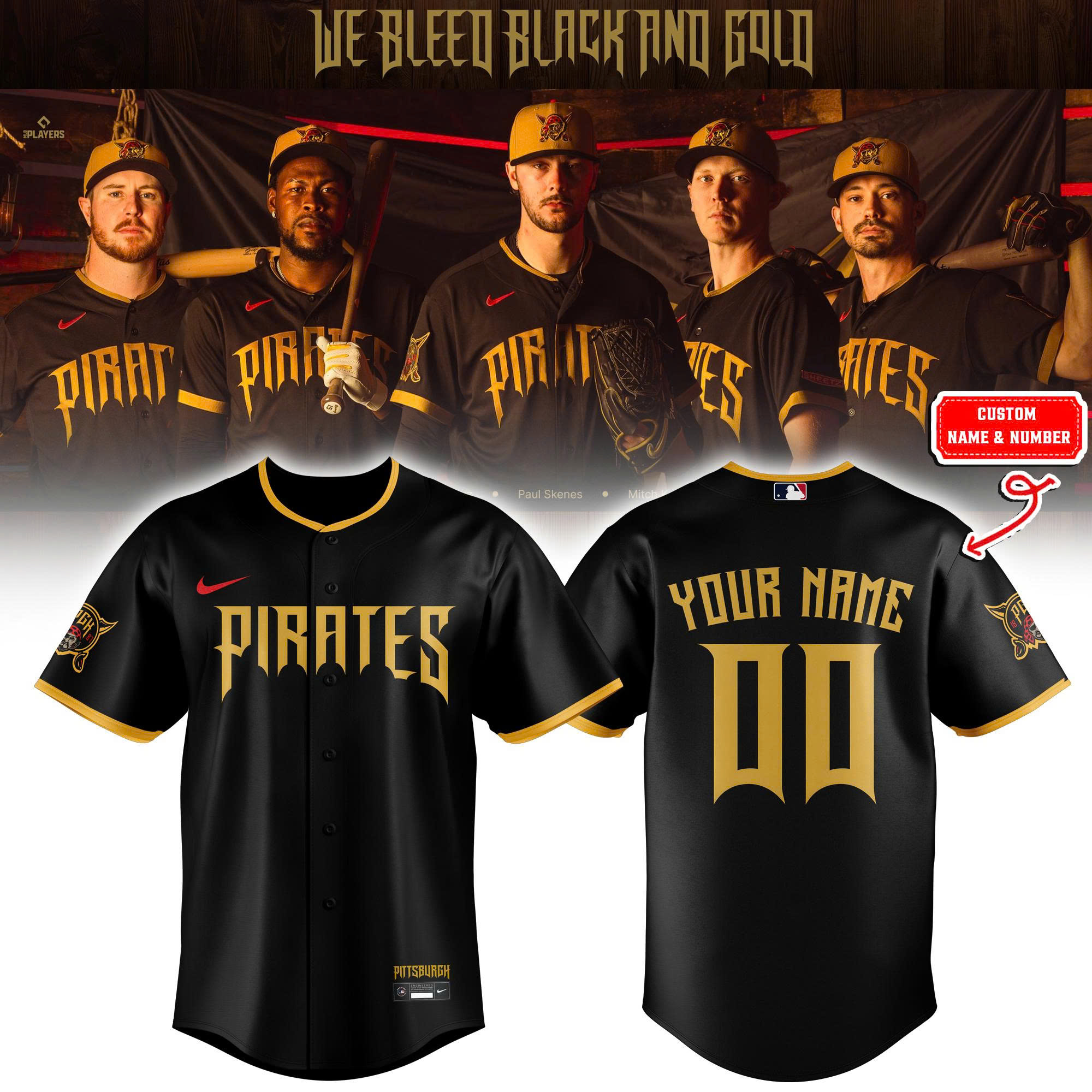 '26 Pittsburgh City Connect Limited Edition Jersey | Cap | Jogger