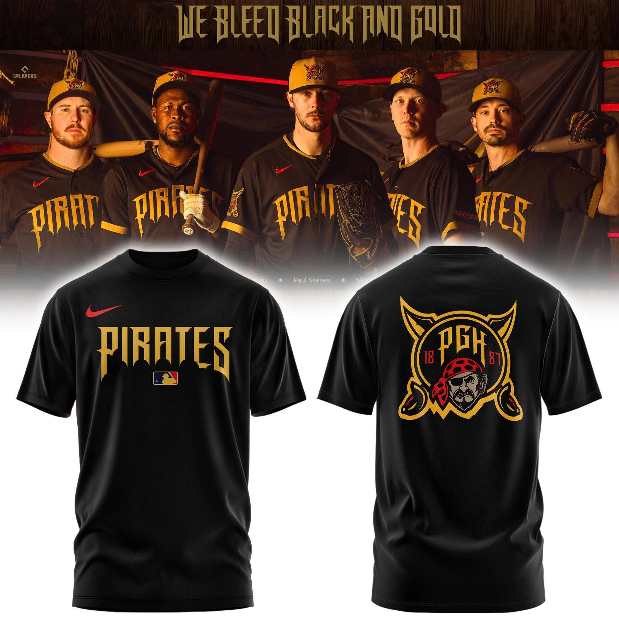 '26 Pittsburgh City Connect Limited Edition Tshirt | Cap | Jogger