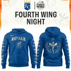 Kansas City Royals Fourth Wings Night Limited Edition Hoodie| Cap | Jogger