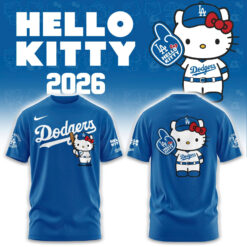 LA Dodgers Baseball Hello Kitty Night Limited Edition Tshirt | Cap | Jogger