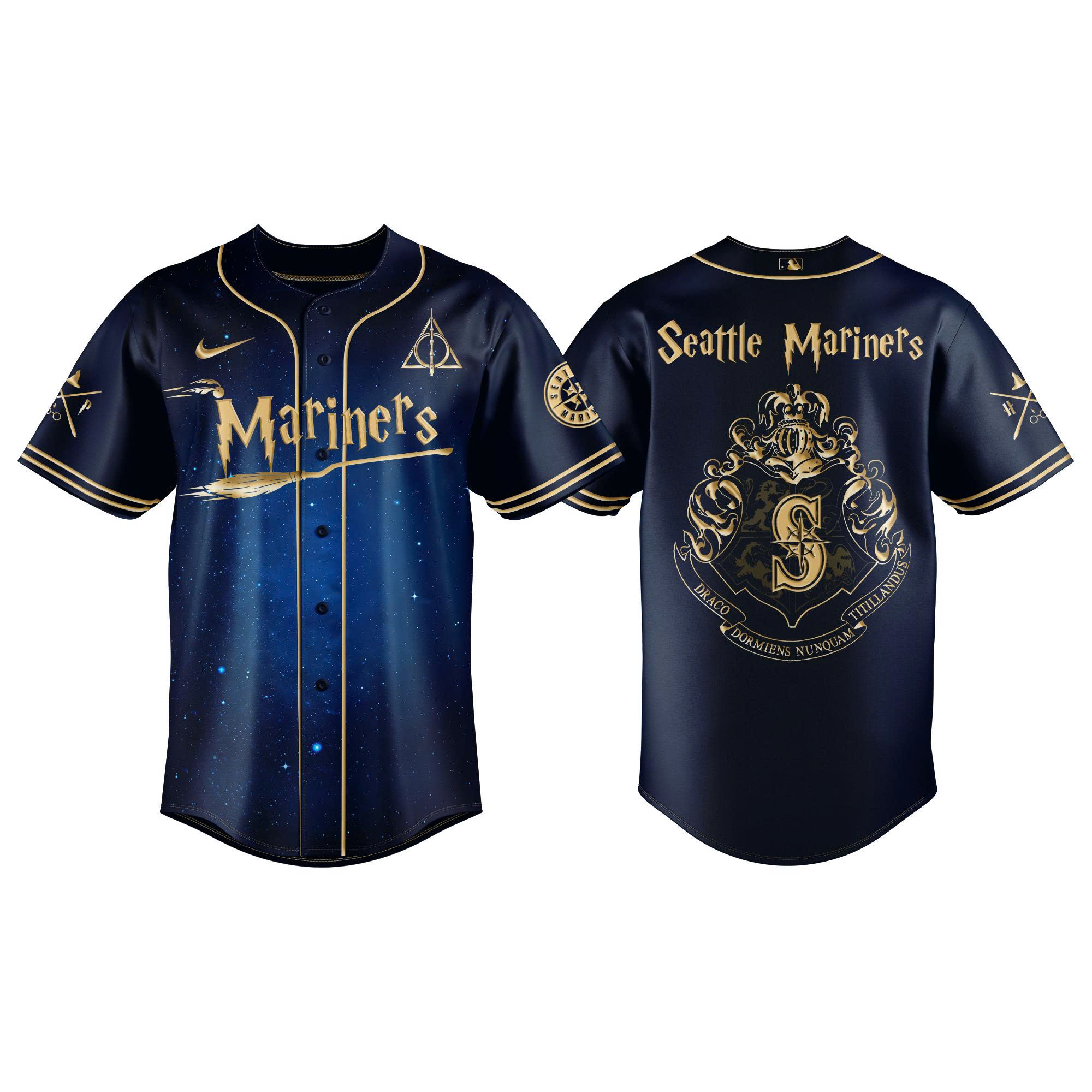 Seattle Mariners Harry Potter 2026 Limited Edition Jersey| Jogger - Image 2