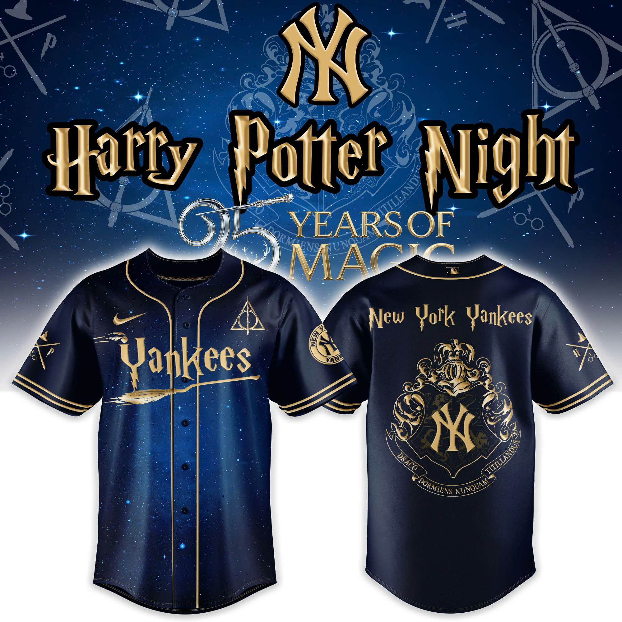 New York Yankees Harry Potter 2026 Limited Edition Jersey| Jogger | Cap
