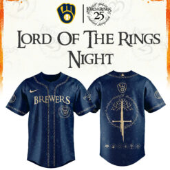 Milwaukee Brewers The Lord of The Rings Limited Edition Jersey| Cap | Jogger V2