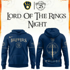Milwaukee Brewers The Lord of The Rings Limited Edition Hoodie| Cap | Jogger V2