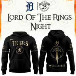 Detroit Tigers The Lord of The Rings  Limited Edition Hoodie| Cap | Jogger V2