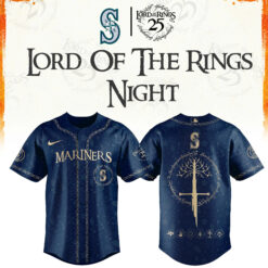 Seattle Mariners The Lord of The Rings Limited Edition Jersey| Cap V2