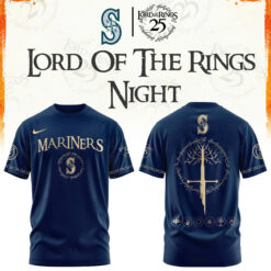 Seattle Mariners The Lord of The Rings Limited Edition Tshirt | Cap V2