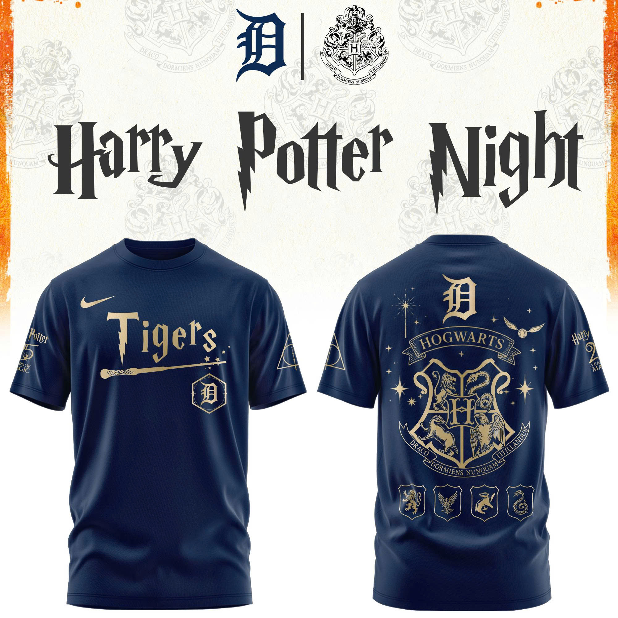 Detroit Tigers Harry Potter 2026 Limited Edition Tshirt | Cap | Jogger