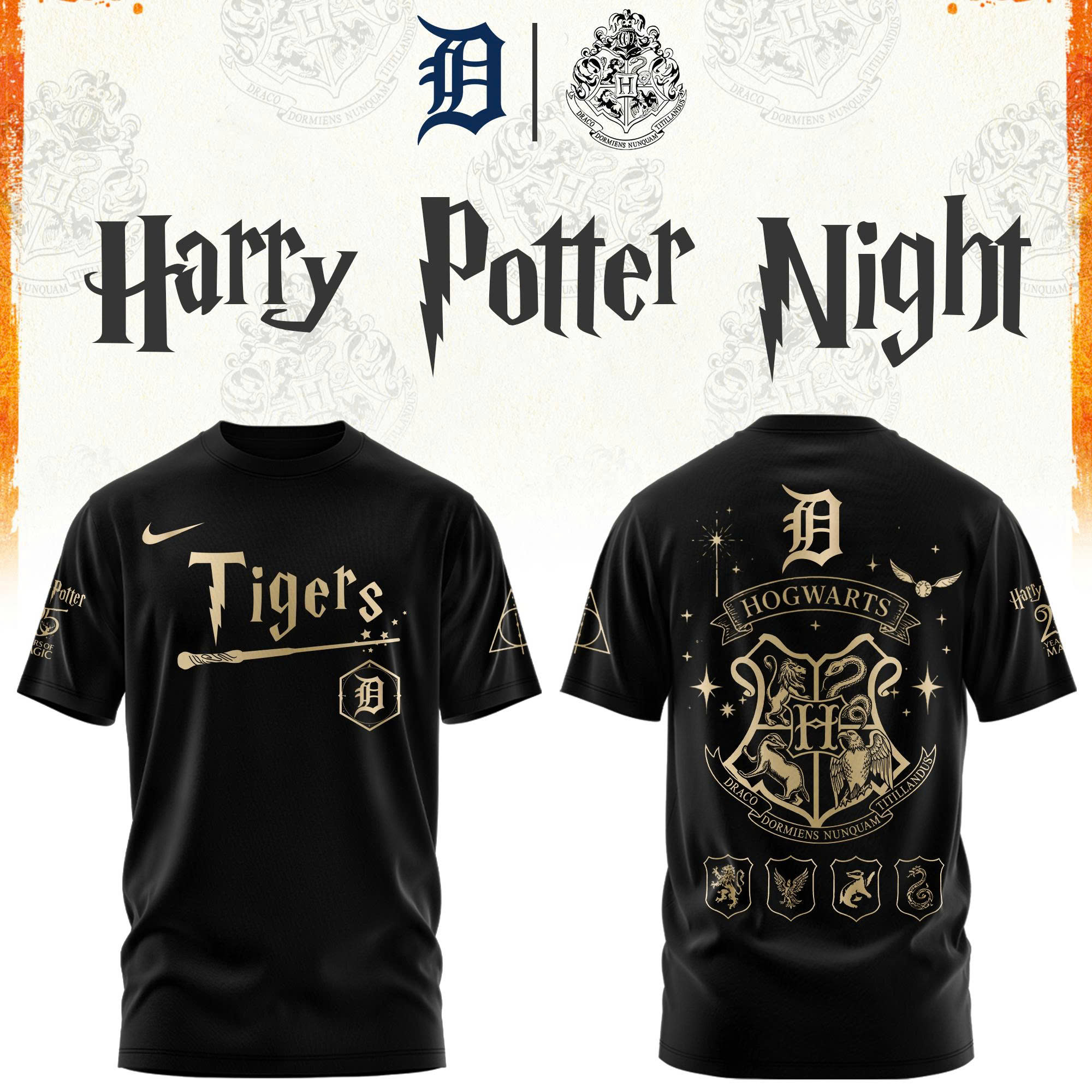 Detroit Tigers Harry Potter 2026 Limited Edition Tshirt | Cap | Jogger