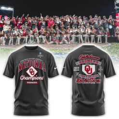 Oklahoma Sooners 2026 NCAA Baseball Men's College World Series Champions Locker Room Tshirt