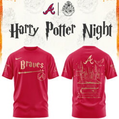 A Braves Baseball Harry Potter Limited Edition Tshirt