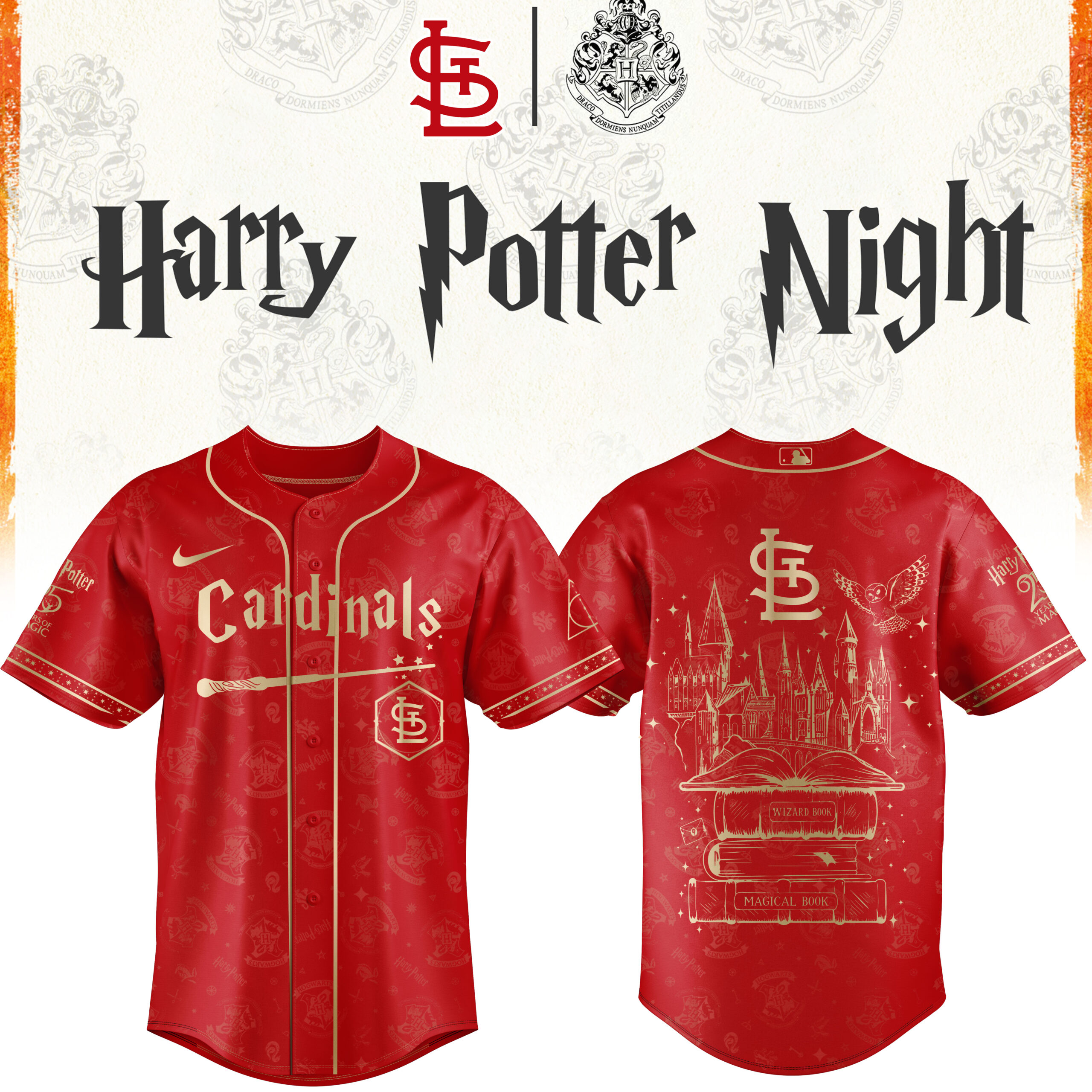 St. Louis Baseball Harry Potter Limited Edition Jersey