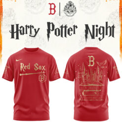 B Red Sox  Baseball Harry Potter Limited Edition Tshirt