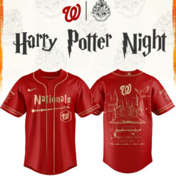 W Nationals Baseball Harry Potter Limited Edition Jersey