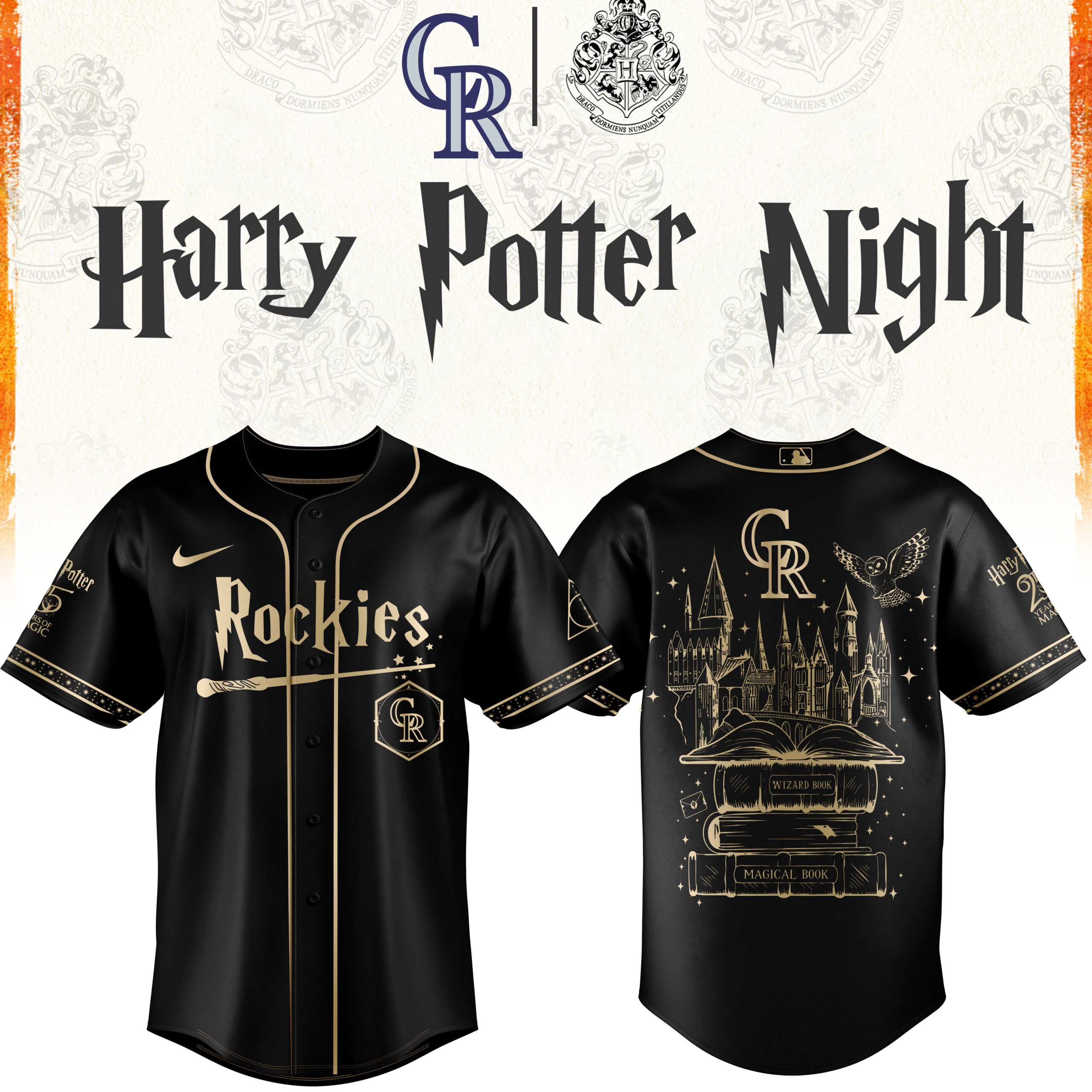 Colorado Baseball Harry Potter Limited Edition Jersey v2