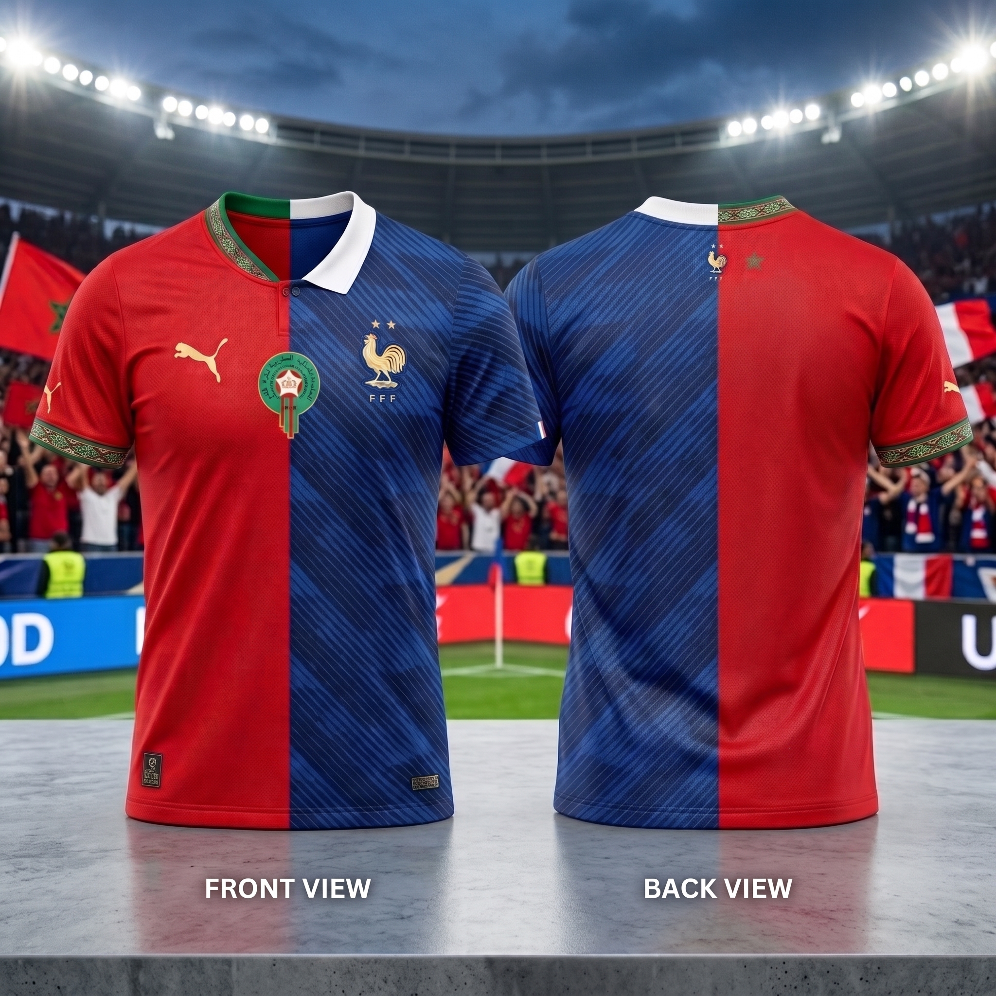 IShowSpeed World Cup 2026 Morocco France Jersey 1 - Image 2