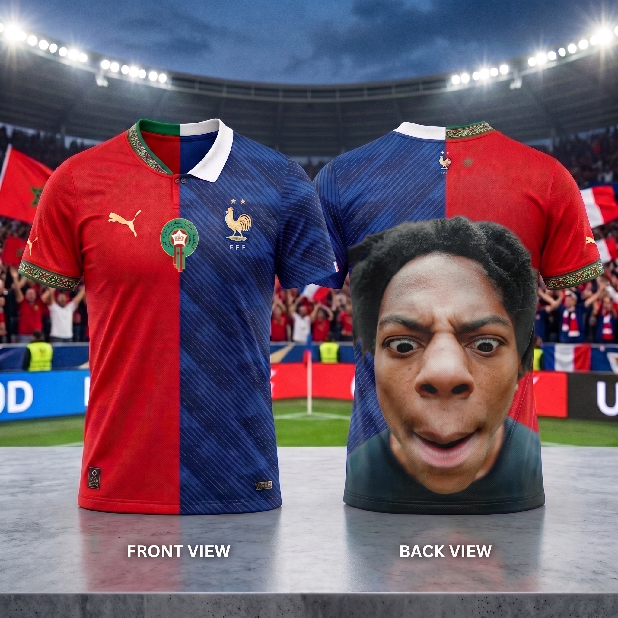 IShowSpeed World Cup 2026 Morocco France Jersey 2
