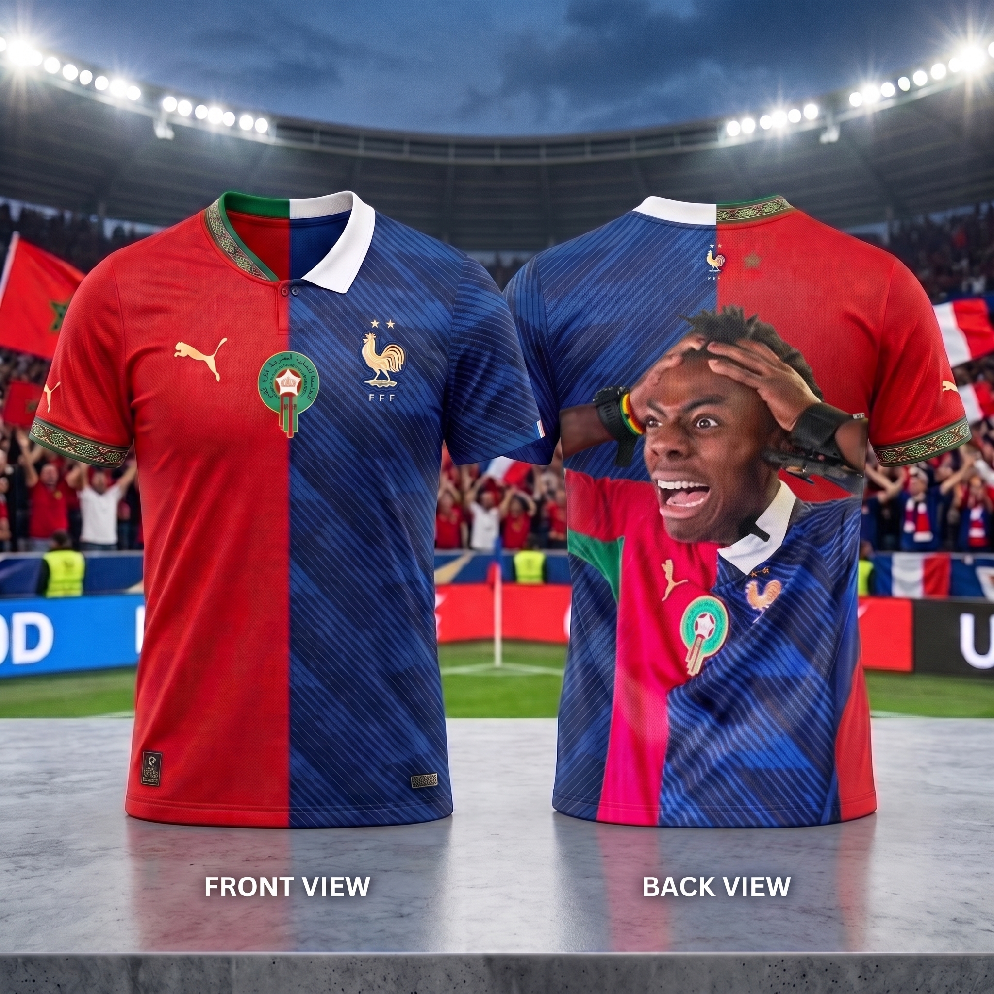 IShowSpeed World Cup 2026 Morocco France Jersey 4