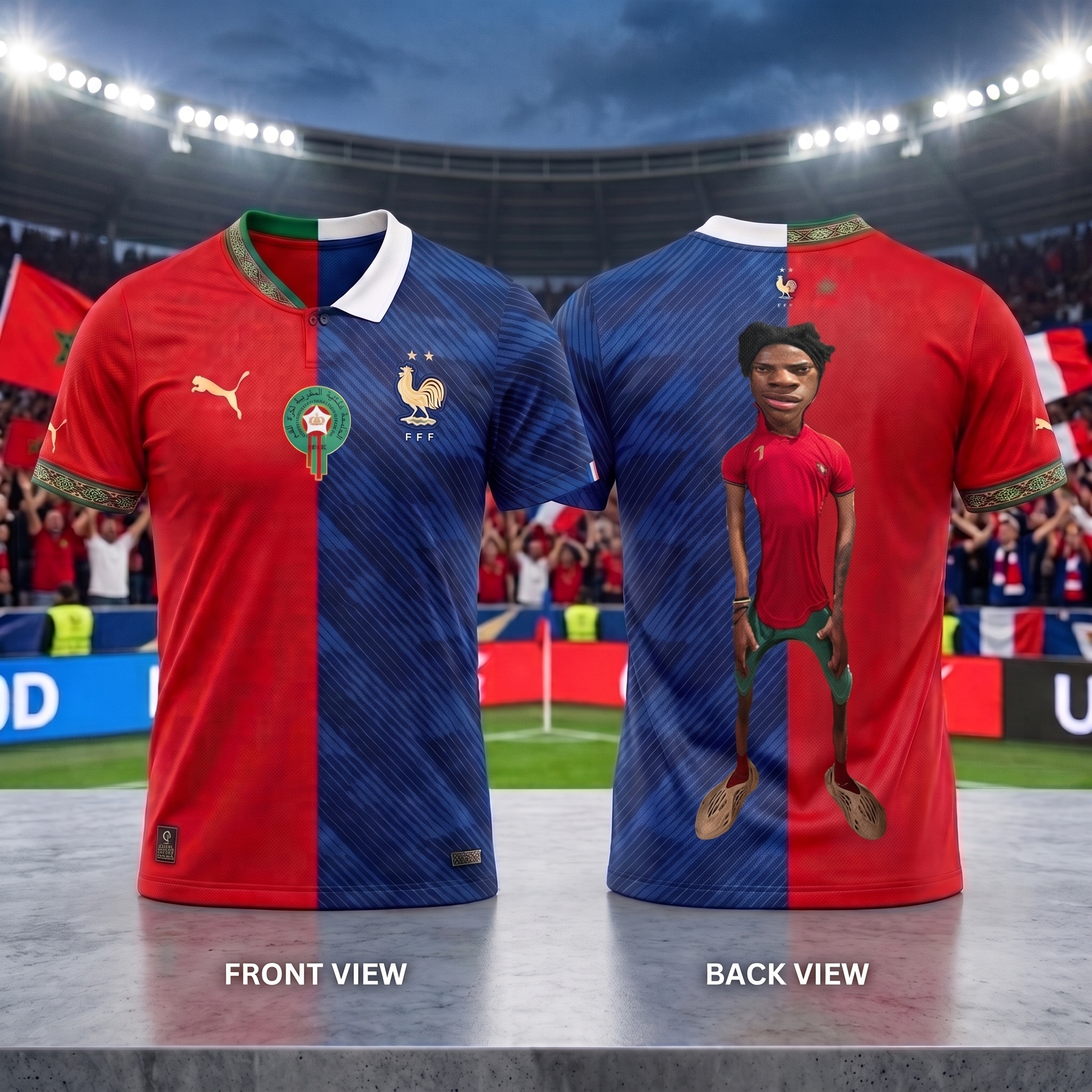 IShowSpeed World Cup 2026 Morocco France Jersey 6