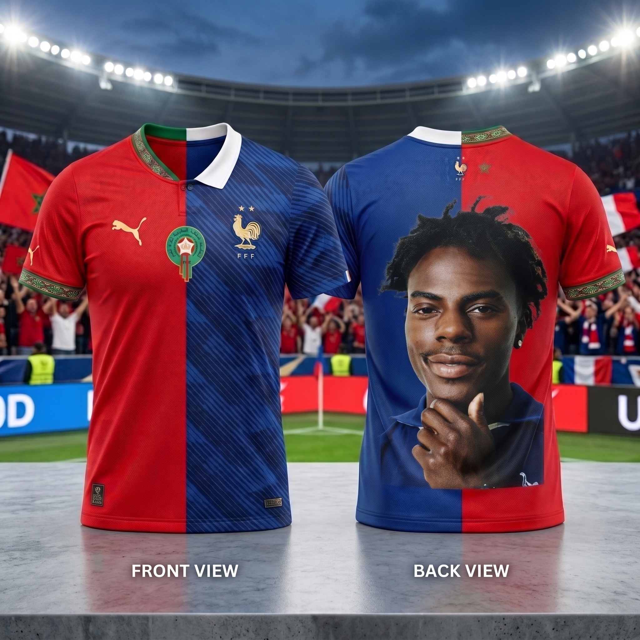 IShowSpeed World Cup 2026 Morocco France Jersey 8