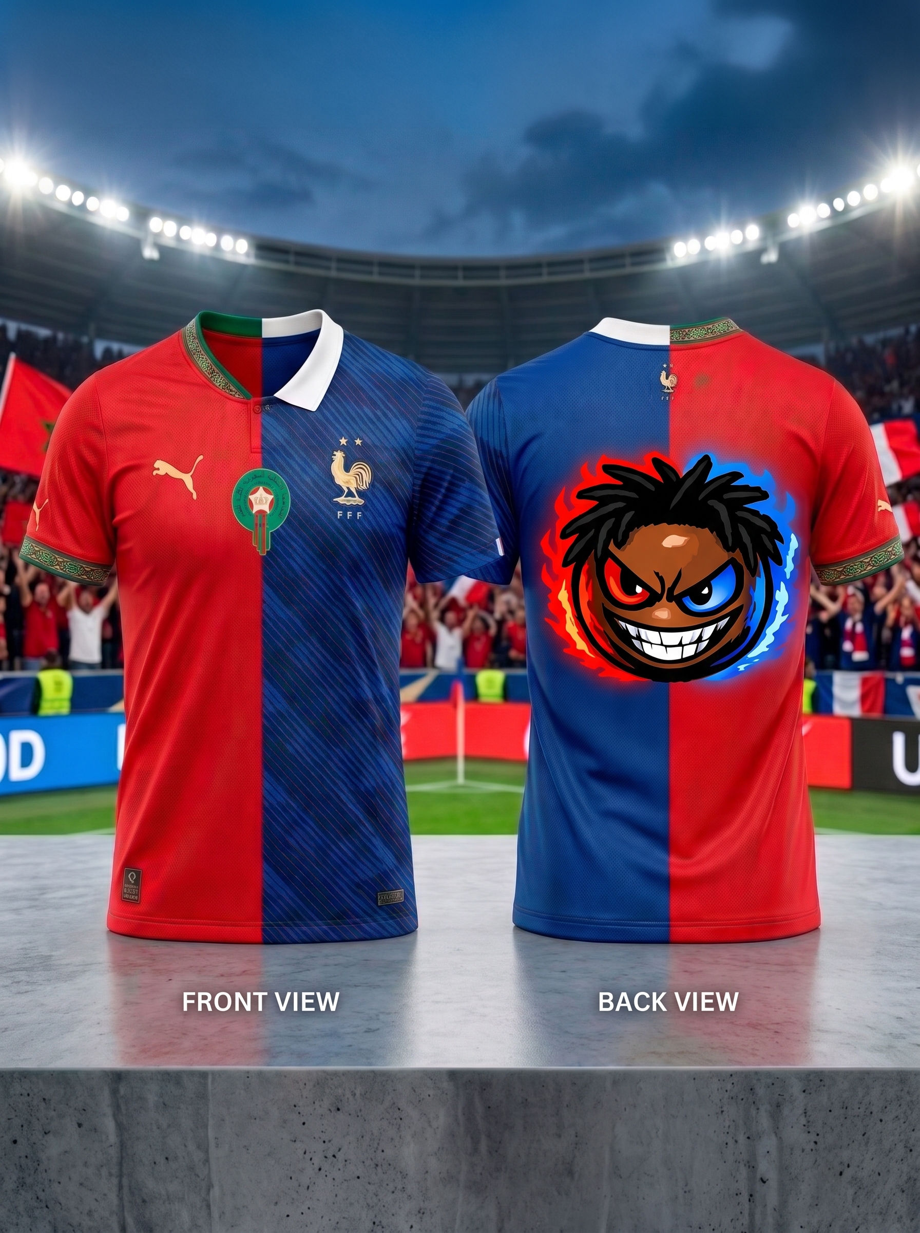IShowSpeed World Cup 2026 Morocco France Jersey 9