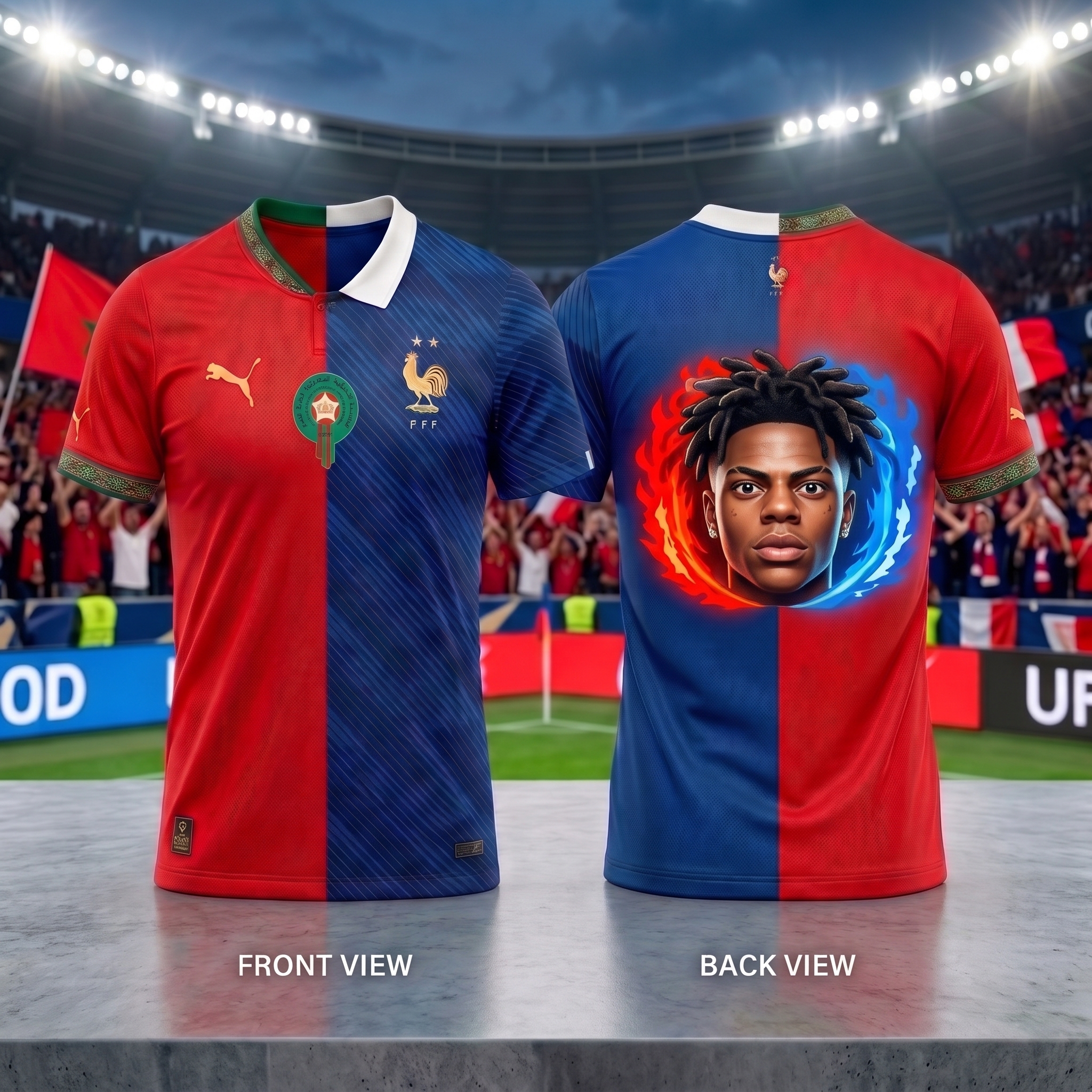 IShowSpeed World Cup 2026 Morocco France Jersey 10
