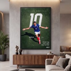 Mbappé No.10 Canvas