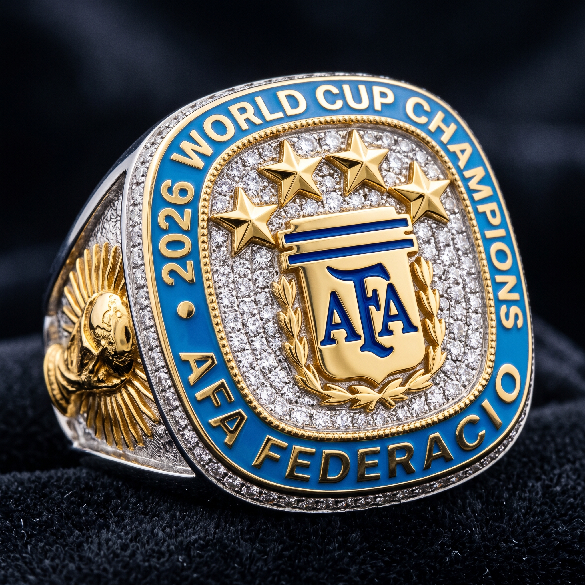 Argentina 2026 World Cup Legacy Championship Ring | V6
