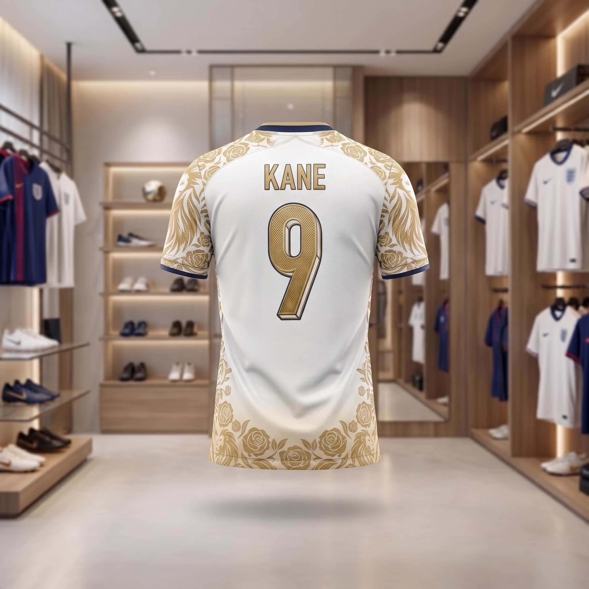 England Golden Rose Prestige Jersey - Image 4