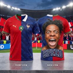 IShowSpeed World Cup 2026 Morocco France Jersey 13