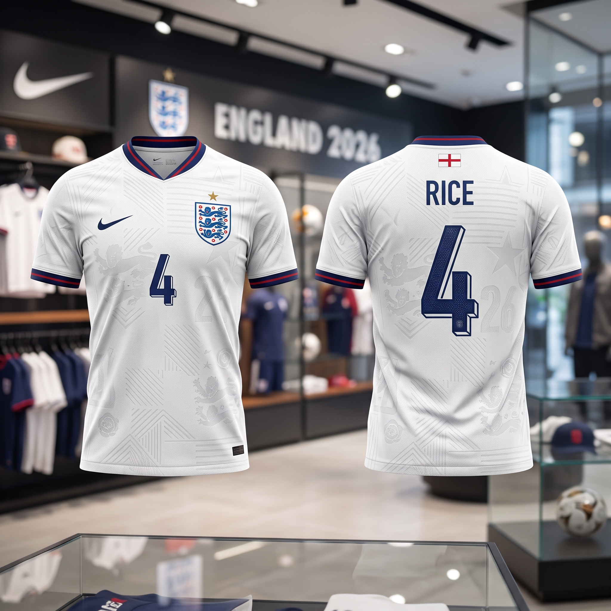 England Royal Black Legacy Jersey - Image 2