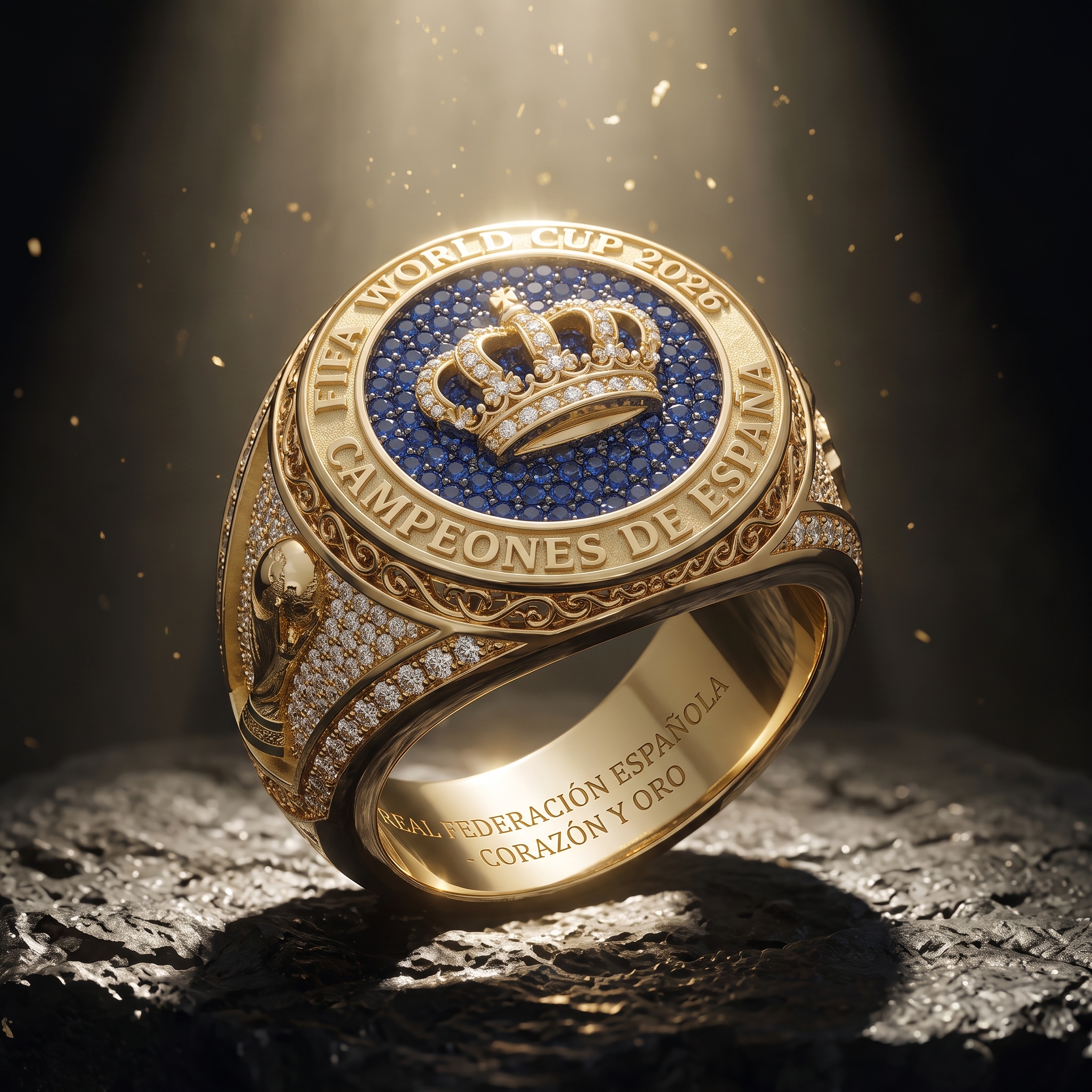 The 2026 Spain World Cup Coronation Ring | V3