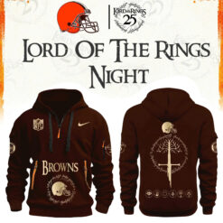 Cleveland Football The Lord of The Rings Limited Edition Hoodie H115 v2