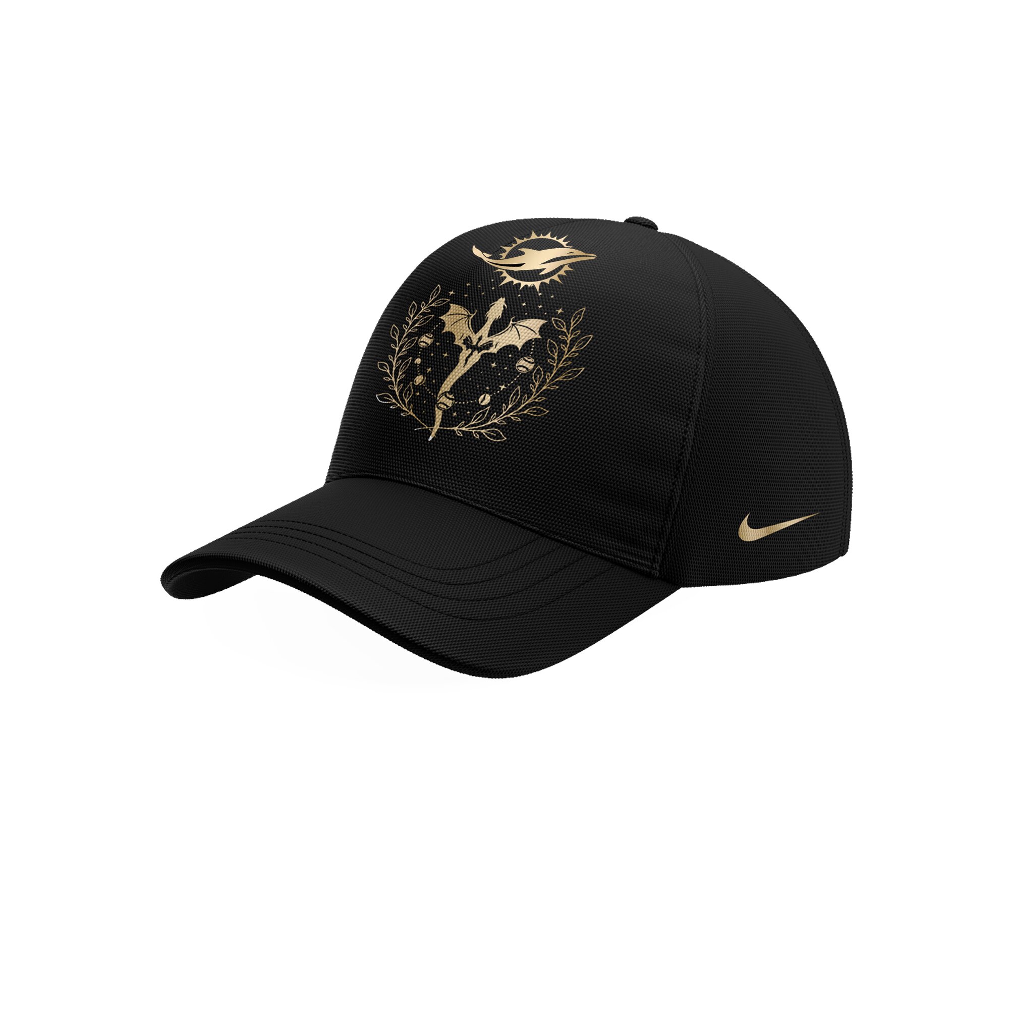 '26 Miami Football x Dragon Wing Fantasy Night Night Limited Edition Hoodie | Jogger | Cap - Image 2