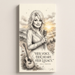 Alternative view of Dolly Parton Inspirational Canvas Wall Art