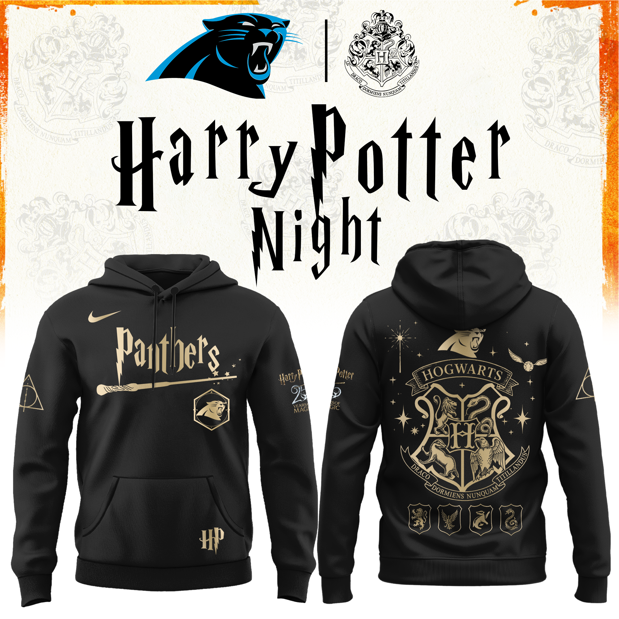 Carolina Football Harry Potter Limited Edition Hoodie