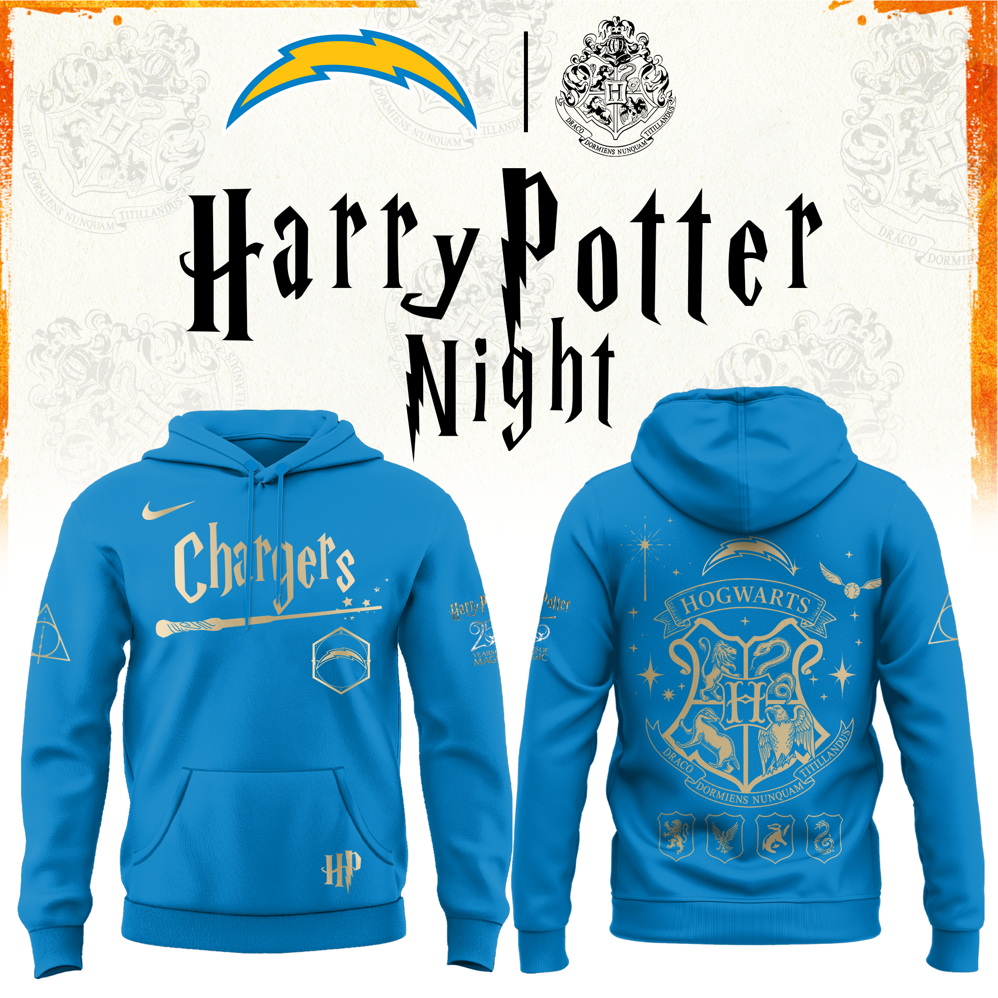 Los Angeles C Football Harry Potter Limited Edition Hoodie v2