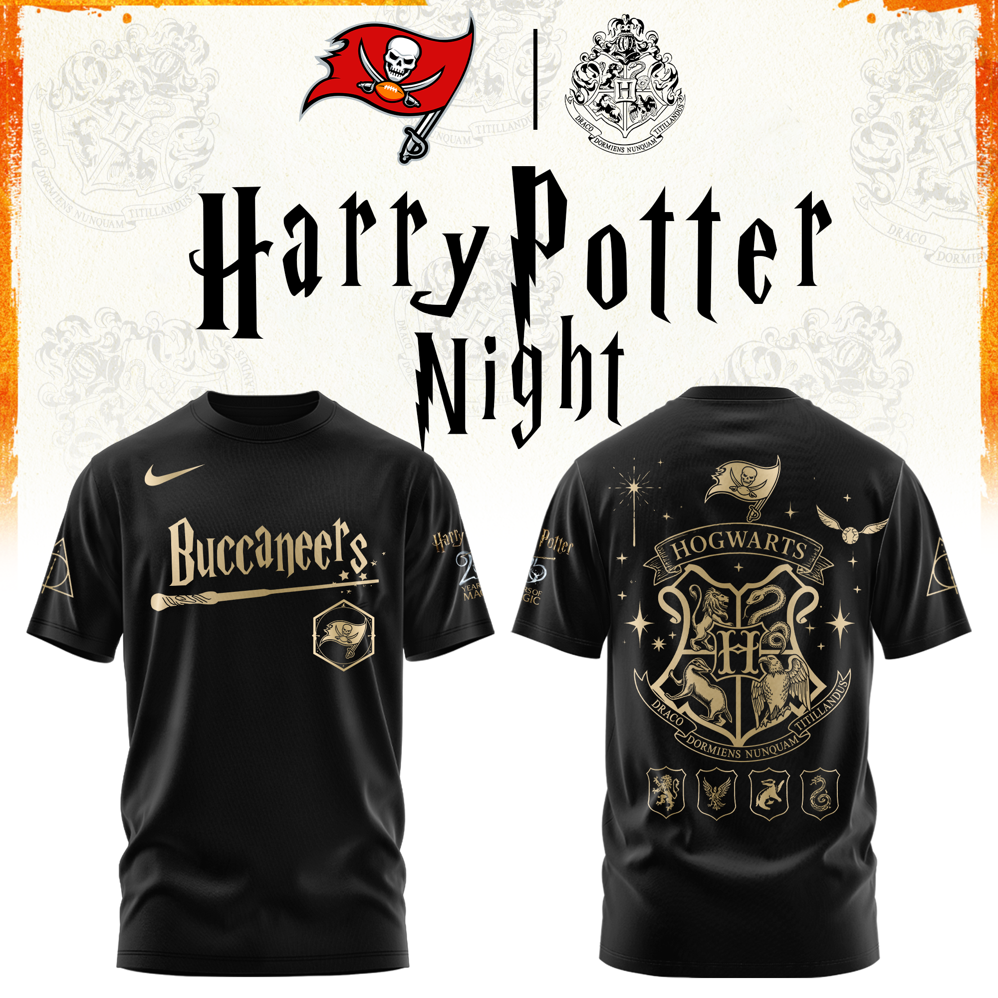 Tampa Bay Football Harry Potter Limited Edition Hoodie